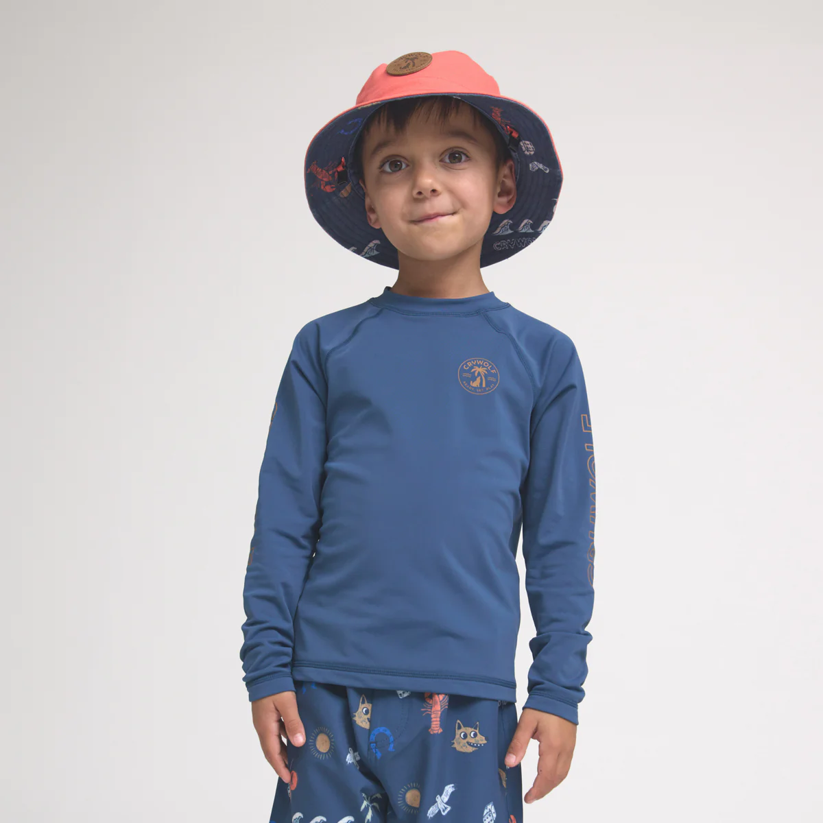 LONG SLEEVE RASH VEST Navy - Image 2