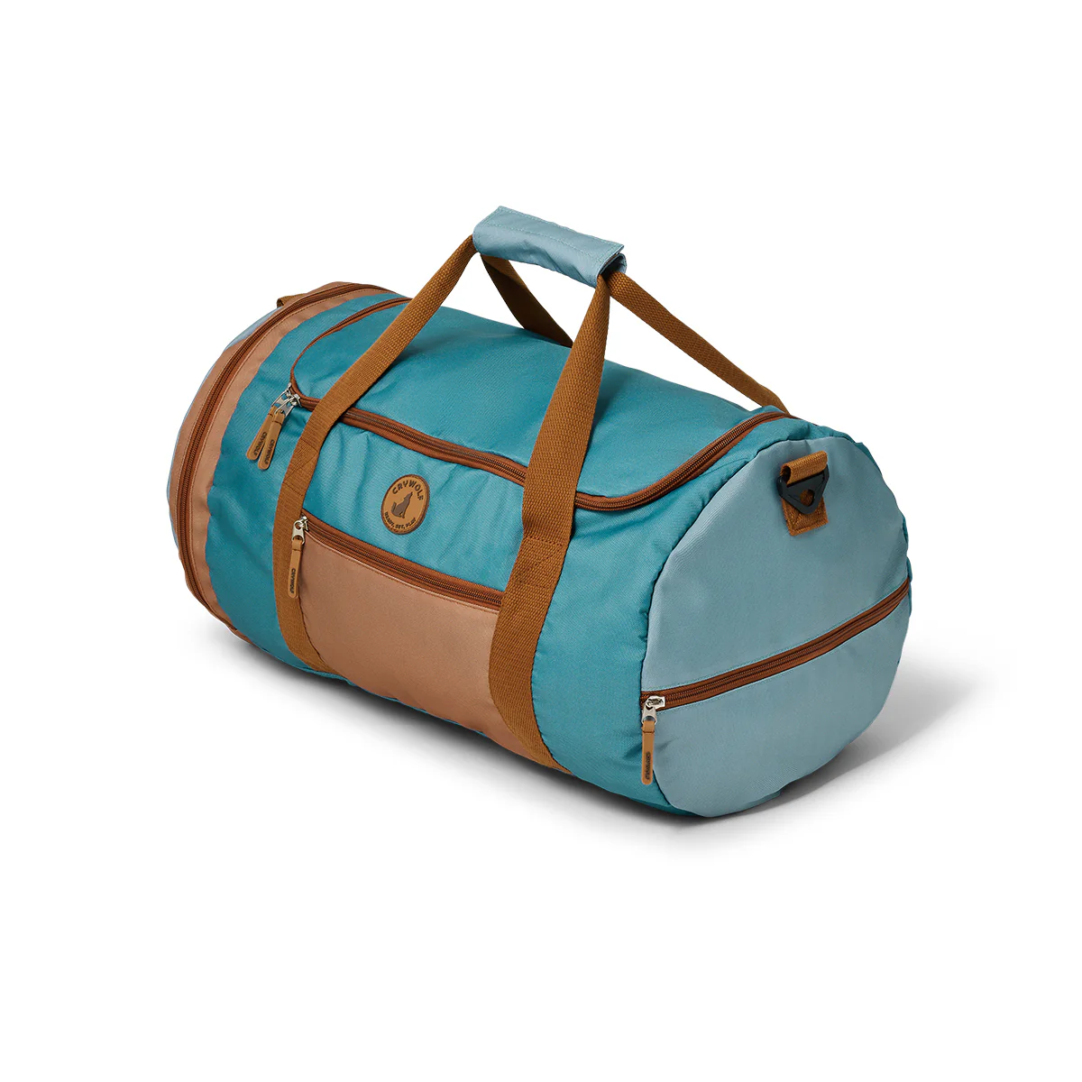 PACKABLE DUFFEL Moss Colourblock - Image 2
