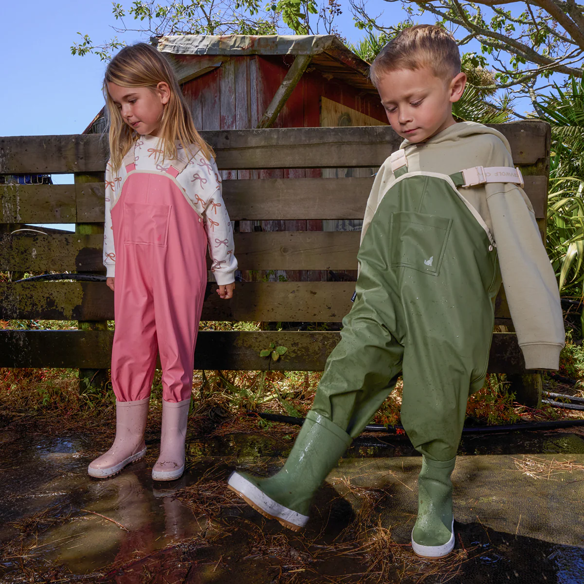 RAIN BOOTS Olive - Image 8
